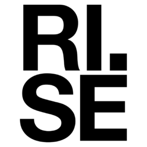 Logotyp: RISE – Research Institutes of Sweden